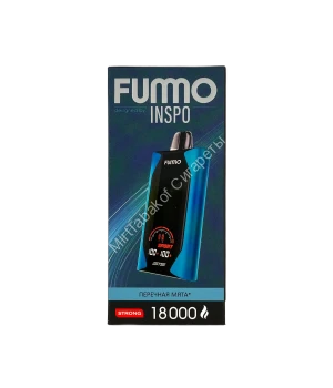 Электронная сигарета Fumo Inspo 18000 затяжек Перечная Мята оптом        