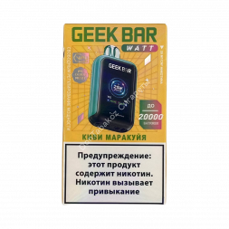 Электронная сигарета Geek Bar 20000 Киви Маракуя 20мг ОПТОМ     