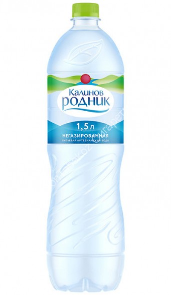 Вода питьевая Калинов Родник негазированная 1,5 л оптом