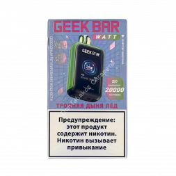 Электронная сигарета Geek Bar 20000 Тройная дыня лед 20мг ОПТОМ       