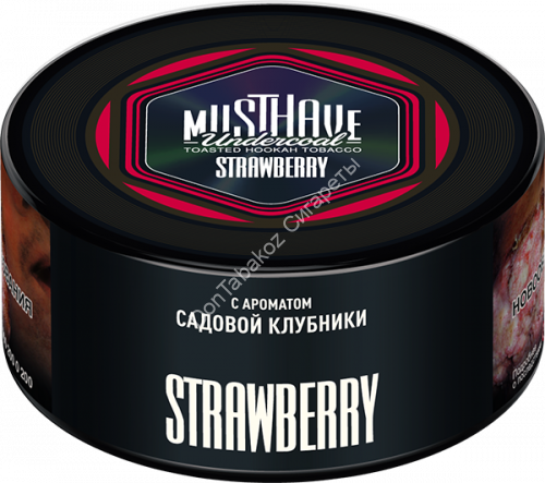 Табак для кальяна MustHave – Strawberry 25 гр. оптом       