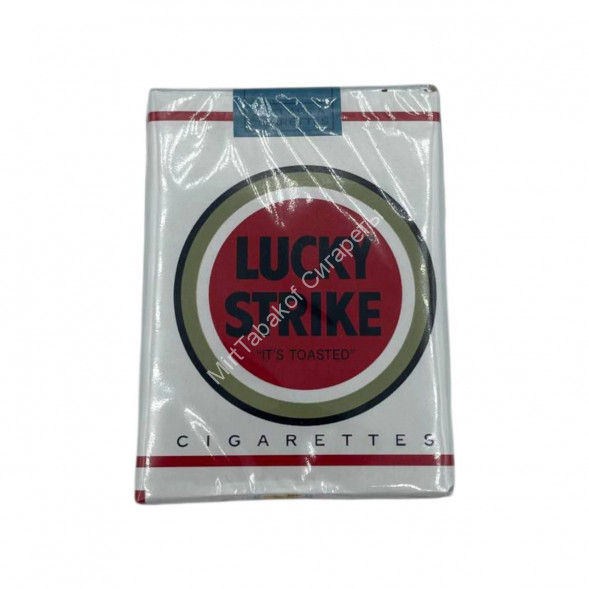 Сигареты Лаки Страйк (Lacky Strike) Оригинал США 70 мм без фильтра Оптом