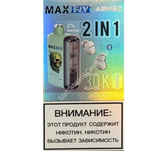 Электронная сигарета Max Fly Airmez 30000  клубника арбуз оптом