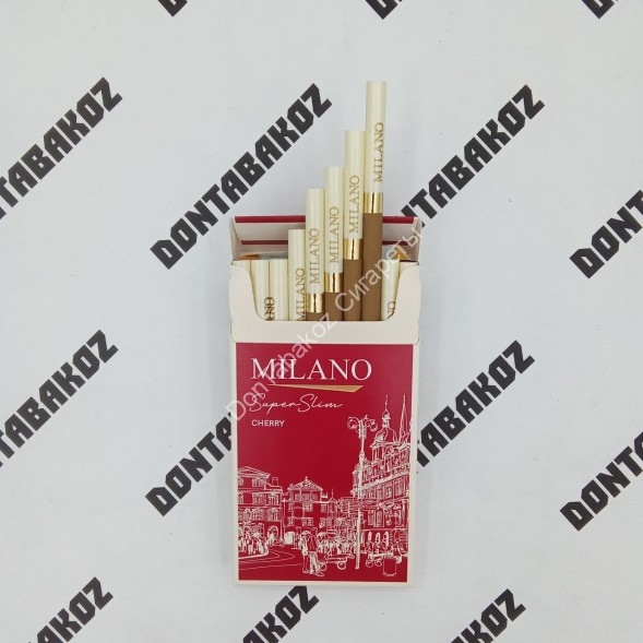 Сигареты Милано (Milano) SuperSlims Cherry Оптом