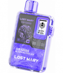 Электронная сигарета Lost Mary OS12000 Ледяная ежевика 20мг ОПТОМ