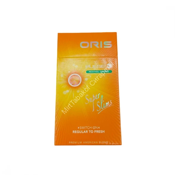 Сигареты Oris (Орис) Pulse Menthol Orange Super Slims Тамань Оптом