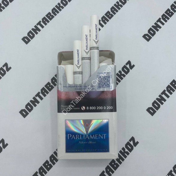 Сигареты Парламент (Parliament) Silver Blue Акциз Дубль Микс