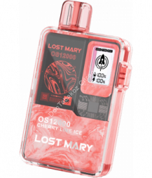 Электронная сигарета Lost Mary OS12000 Вишня лайм лед 20мг ОПТОМ