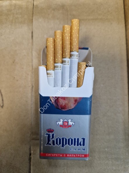 Сигареты Корона Слим Серая АКЦИЗ МИКС