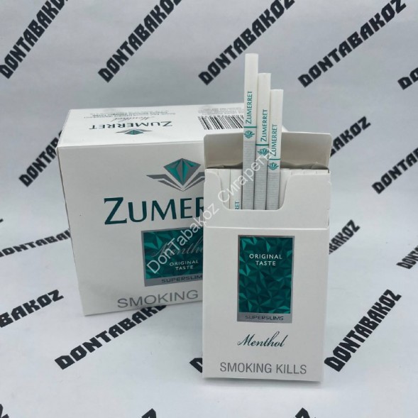 Сигареты Zumerret Menthol SuperSlims Микс