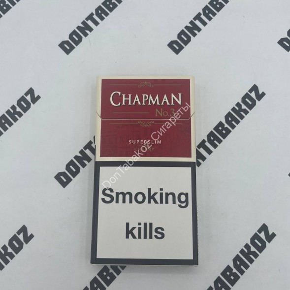 Сигареты Chapman №3 Cherry SuperSlim Оригинал Микс