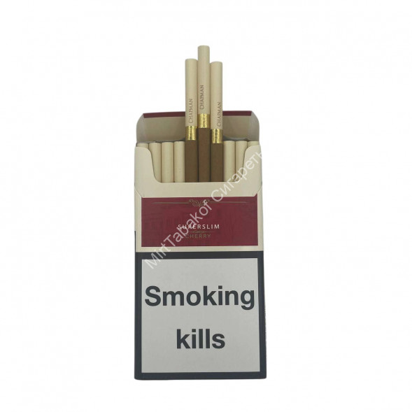 Сигареты Chapman №3 Cherry SuperSlim Оригинал Микс