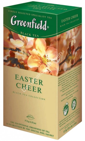 Черный чай Greenfield Easter Cheer 25 пак оптом
