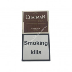Сигареты Chapman №4 Coffee SuperSlim Оригинал Оптом