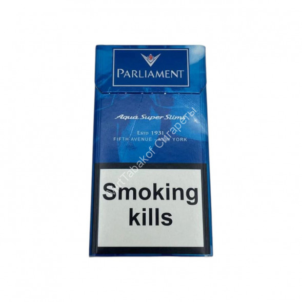 Сигареты Парламент (Parliament) Aqua Super Slims Оптом
