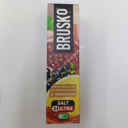 Жидкость BRUSKO SALT 50мг Гранатовый Сок со Смородиной и Лимоном 35мл  Оптом