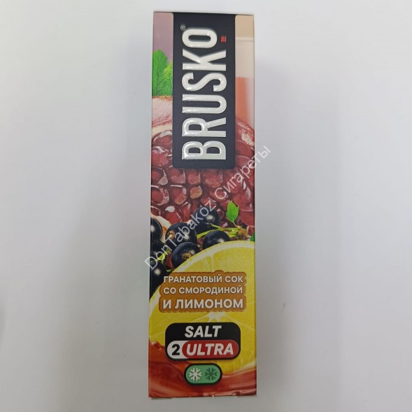 Жидкость BRUSKO SALT 50мг Гранатовый Сок со Смородиной и Лимоном 35мл  Оптом  