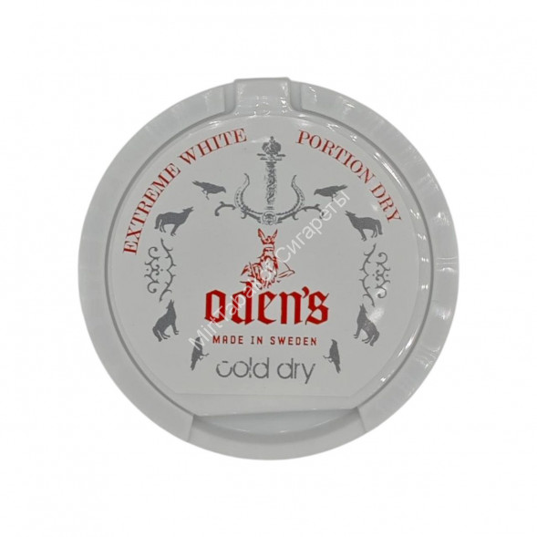 Табак жевательный Odens ОРИГИНАЛ Швеция - Cold dry (16 грамм) ОПТОМ
