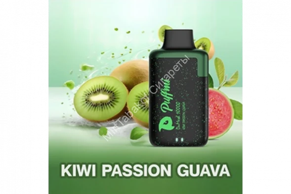Электронная сигарета PuffMi DuMech Киви Маракуйя Гуава оптом