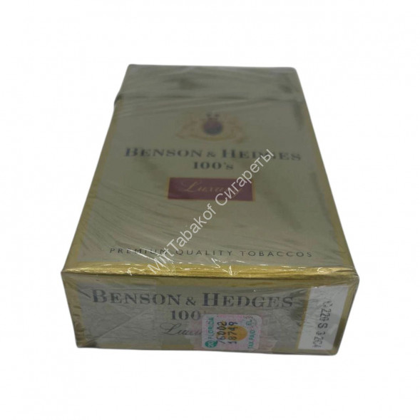 Сигареты BENSON &amp; HEDGES 100&#039;S LUXURY (USA) Оригинал Микс