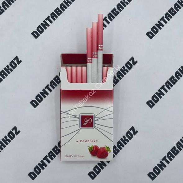Сигареты Платинум Севен (Platinum Seven) Strawberry SuperSlims Оптом