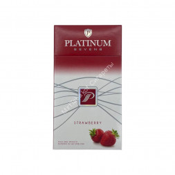 Сигареты Платинум Севен (Platinum Seven) Strawberry SuperSlims Оптом