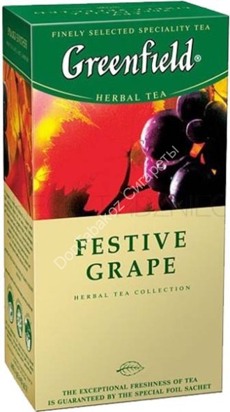 Травяной чай Greenfield Festive Grape 25 пак оптом