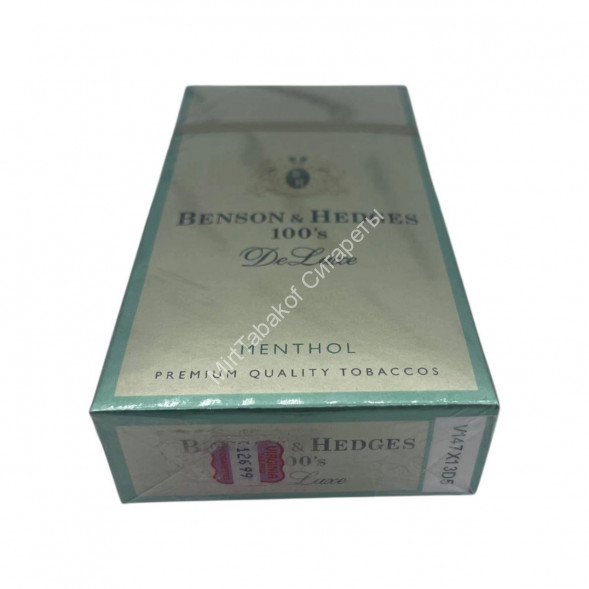 Сигареты BENSON &amp; HEDGES MENTHOL 100&#039;S DELUXE (USA) Оригинал Оптом