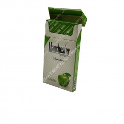 Сигареты Manchester (Манчестер) Green Apple Superslims МИКС