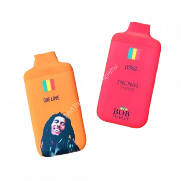Электронная сигарета Питахая  Bob Marley Вишня - Cherry 5000 затяжек 0% (без никотина) оптом 