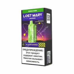 Электронная сигарета LOST MARY OS 25000 (Лимон лайм) оптом    