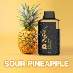 Электронная сигарета Puffmi DuMesh 10000 Кислый Ананас оптом