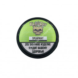 Табак жевательный Killer Dry Spearmint (Мята) Strong 10 г оптом