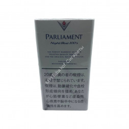 Сигареты Парламент (Parliament) Night Blue 100s Japan Оригинал Микс