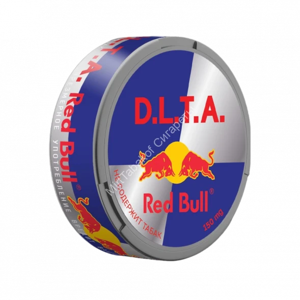 Жевательный табак D.L.T.A. Red Bull (Ред Булл), не содержит табака 150 мл. оптом   