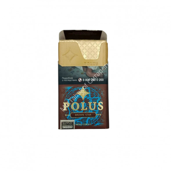 Сигариллы с фильтром Polus Brown Star Compact микс