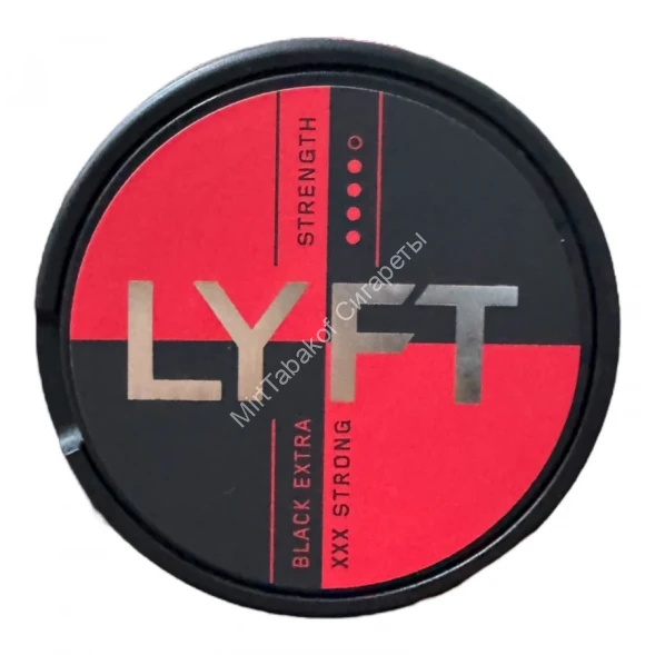 Жевательный табак Black Extra - XXX-Strong Черно Красный 80 мл. оптом     