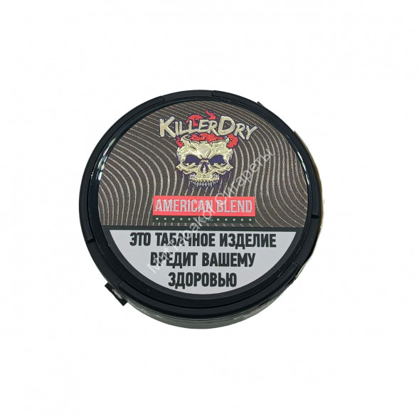 Табак жевательный Killer Dry American Blend Strong 10 г оптом