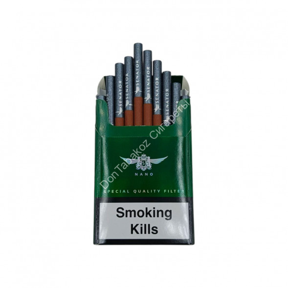 Сигареты Senator Double Apple Nano (Сенатор Двойное Яблоко Нано) оптом  