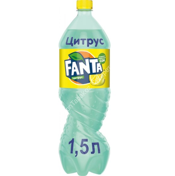 Газированный напиток Fanta Цитрус 1,5 л оптом