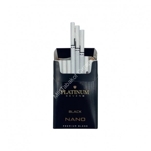 Сигареты Платинум Севен (Platinum Seven) Black Nano Микс