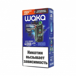 Электронная сигарета WAKA ET BURST 41000 HARD Тройное манго+ мороженное (ОРИГИНАЛ) ОПТОМ