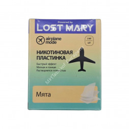 Никотиновая пластинка Lost Mary Мята 2 мг оптом