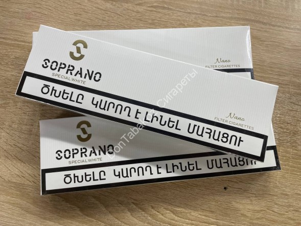 Сигареты Soprano Special White Nano МИКС