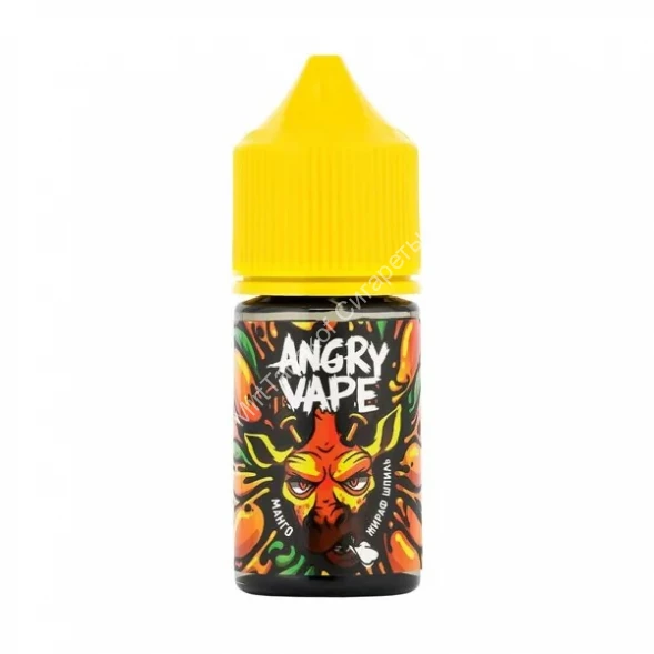 Жидкость для вейпа Angry Vape Манго 30 мл. оптом 