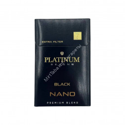 Сигареты Платинум Севен (Platinum Seven) Black Nano оптом