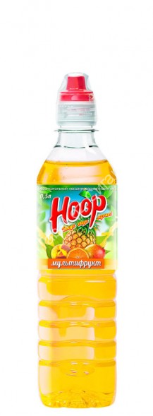 Напиток негазированный Hoop мультифрут 0,5 Л оптом