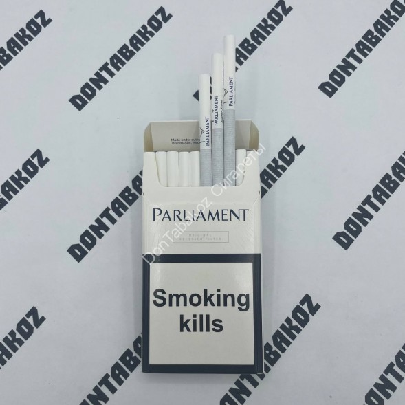 Сигареты Парламент (Parliament) Aqua Super Slims White Оптом