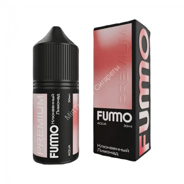 Жидкость для вейпа Fummo Aqua Клюквенный лимонад 30 оптом     