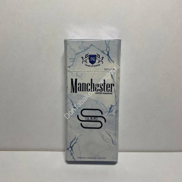 Сигареты Manchester (Манчестер) Slims Blue Оптом